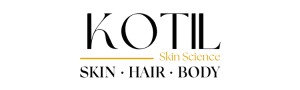 Kotil Skin Science official logo – advanced skincare, haircare, and body aesthetic clinic under Devriz Group